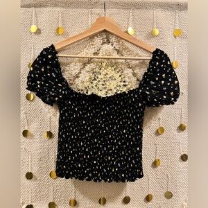 EUC Reformation Floral Print Crop Top